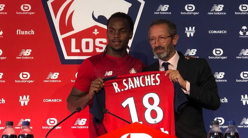 Renato Sanches resmen Lille'de