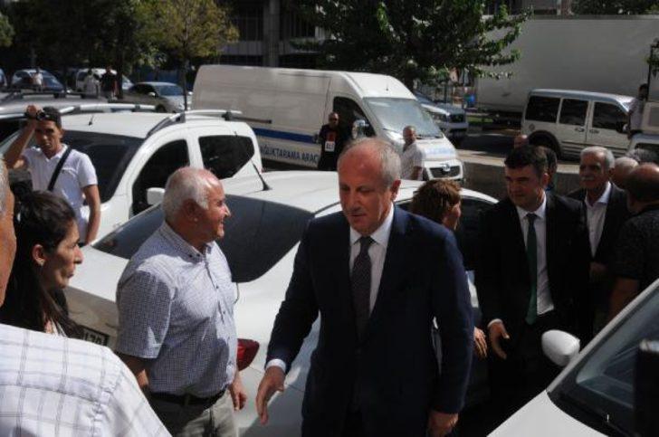 Muharrem İnce, görevden alınan Ahmet Türk'ü ziyaret etti G3