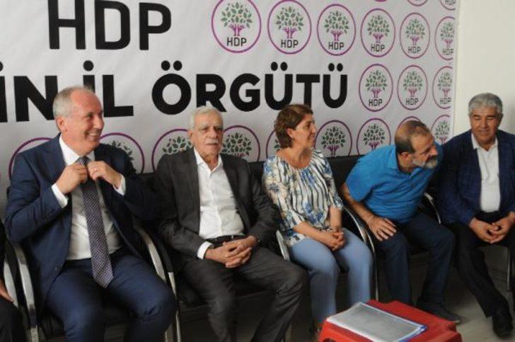 Muharrem İnce, görevden alınan Ahmet Türk'ü ziyaret etti G4