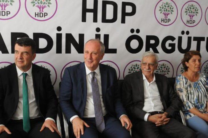 Muharrem İnce, görevden alınan Ahmet Türk'ü ziyaret etti G5
