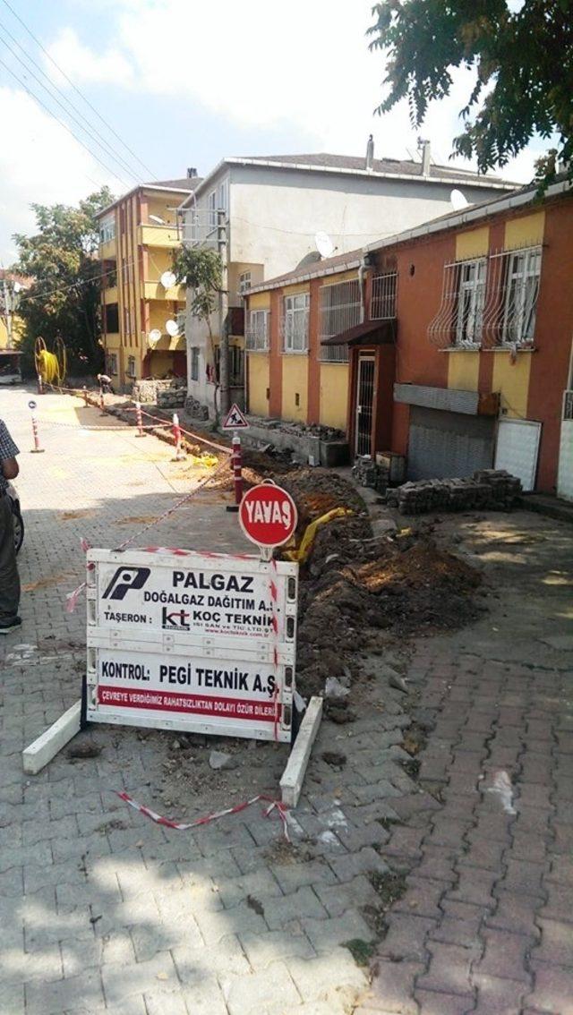 Dilovası’nda doğalgaz çalışmaları hız kazandı