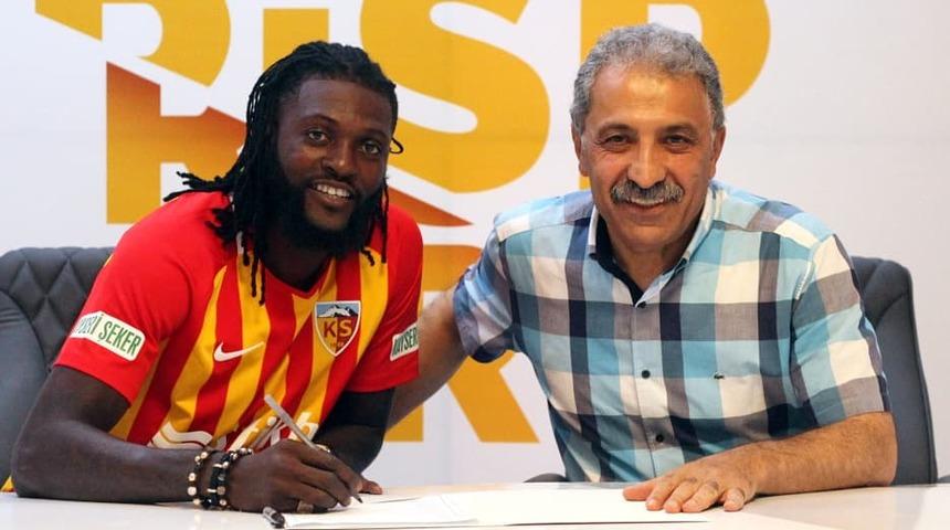 Emmanuel Adebayor, Kayserispor'da