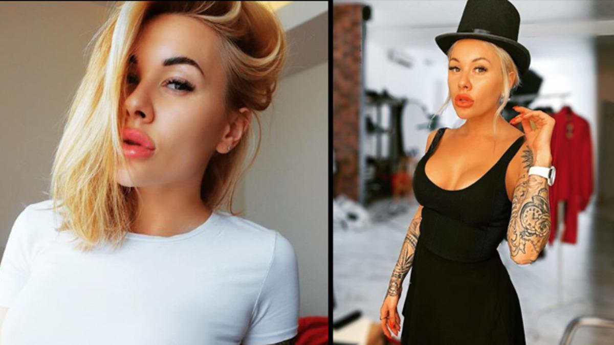 &Ccedil;aykur Rizesporlu Mykola Moroziuk'un eşi Irina Moroziuk'tan olay yaratan &ccedil;ekiliş