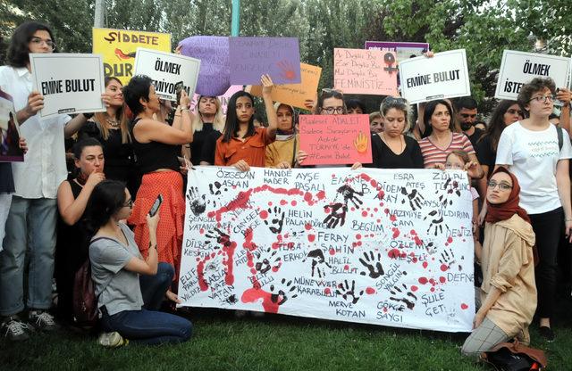 Emine Bulut cinayetine Bursa'dan davullu tepki: Kadın cinayetleri afet değildir