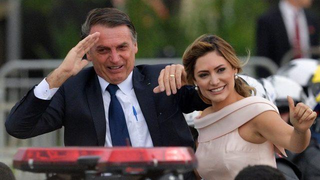Jair Bolsonaro ve eşi Michelle