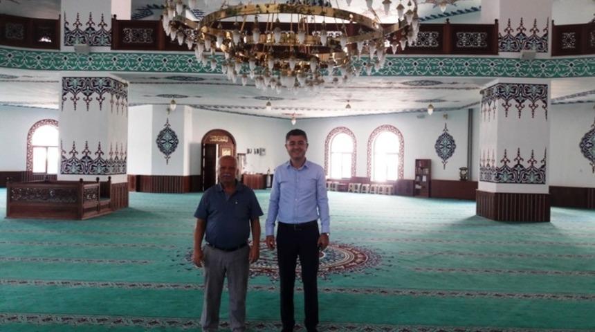 Kaymakam Sürücü, Merkez Camisi’ni ziyaret etti