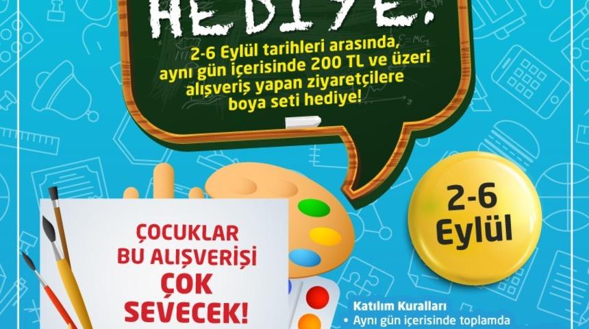 Okula Dönüş Hediyesi Meysu Outlet’te