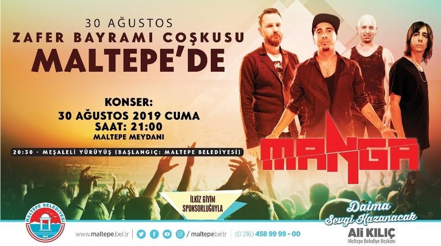 Maltepe b&uuml;y&uuml;k zaferi Manga ile kutlayacak