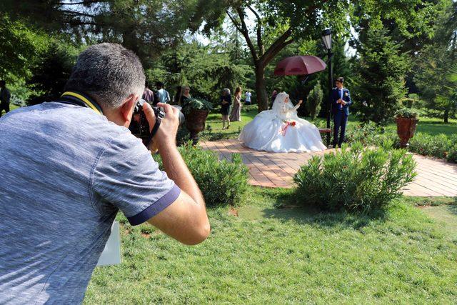 Doğal manzaralar fotoğraf stüdyosu oldu