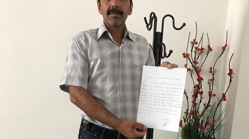 Muhtardan Cumhurbaşkanına davet