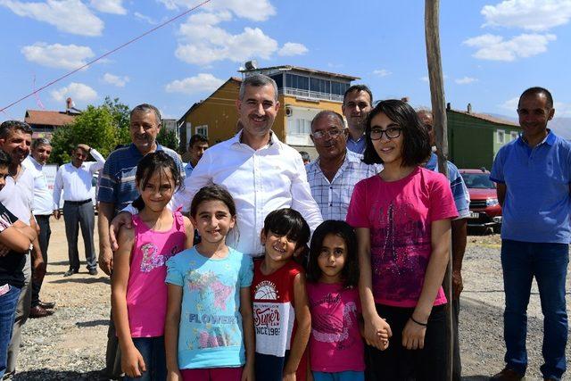 Başkan Çınar, cami temel atma törenine katıldı