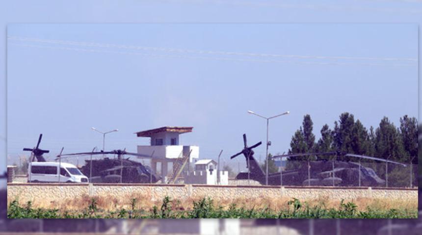 Sınırın sıfır noktasında 2’nci devriye hazırlığı! ABD helikopterleri böyle görüntülendi