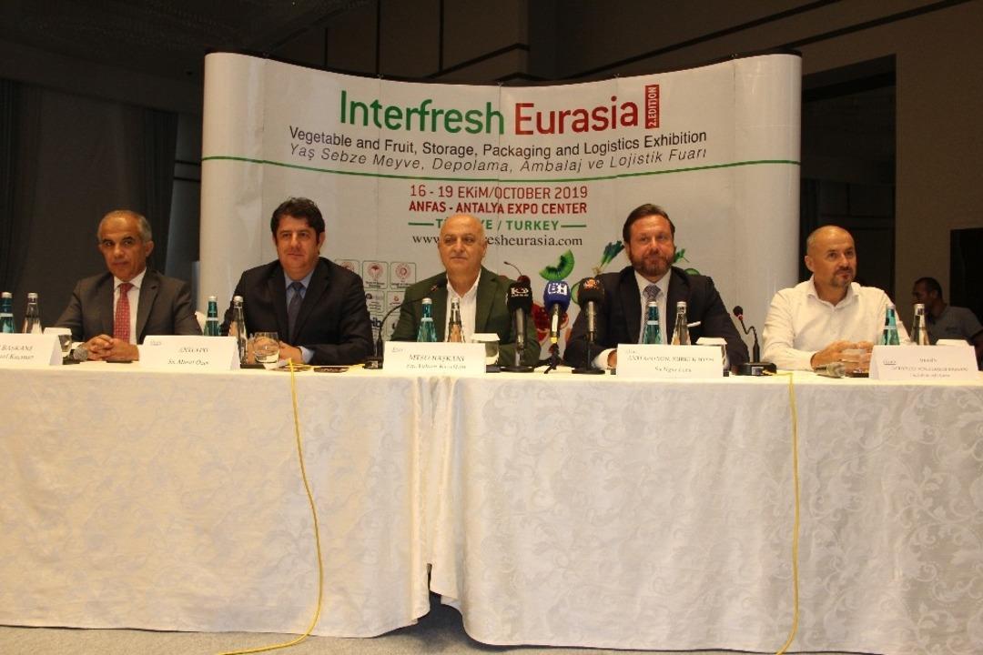 Antalya Interfresh Eurasia Fuarının tanıtımı Mersin&rsquo;de yapıldı