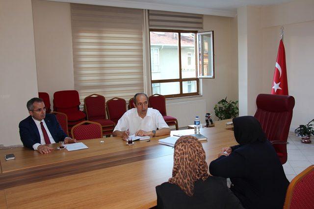 Kaymakam Pişkin, halk günü toplantısı düzenledi