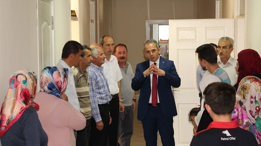 Kaymakam Pişkin, halk g&uuml;n&uuml; toplantısı d&uuml;zenledi