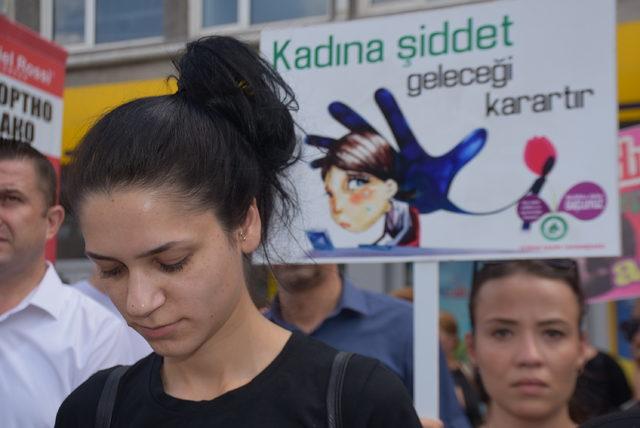 Edirneli kadınlar, Emine Bulut cinayetini protesto etti