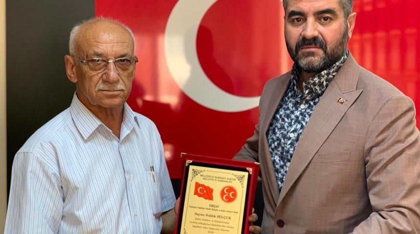 MHP’den EMŞAV’a ziyaret