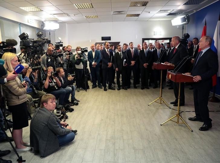 Cumhurbaşkanı Erdoğan ve Putin'den flaş açıklamalar G2