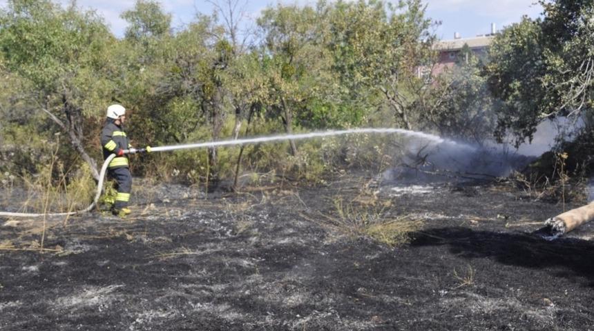 Seydişehir’de yangın