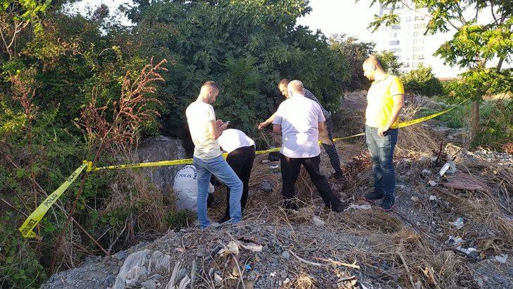 Kötü koku gelen ağaçlık alandan ceset çıktı G1
