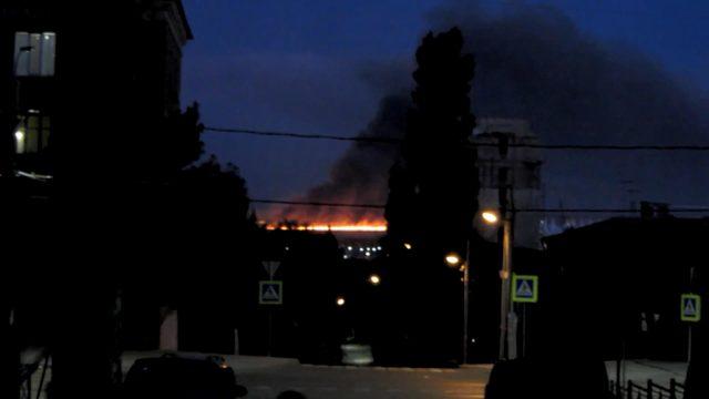 Rusya’da geniş alandaki çalı yangını paniğe neden oldu