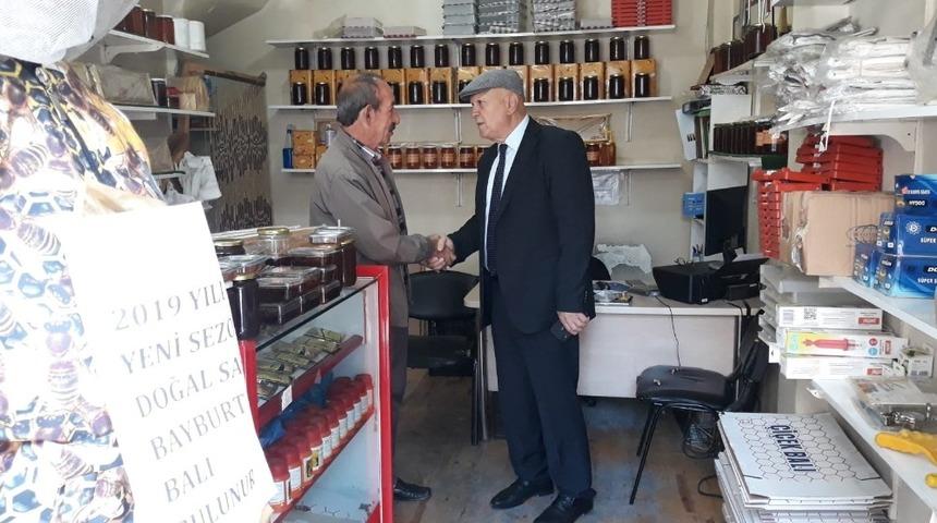 Başkan Pekmezci esnaf ziyaretlerine devam ediyor