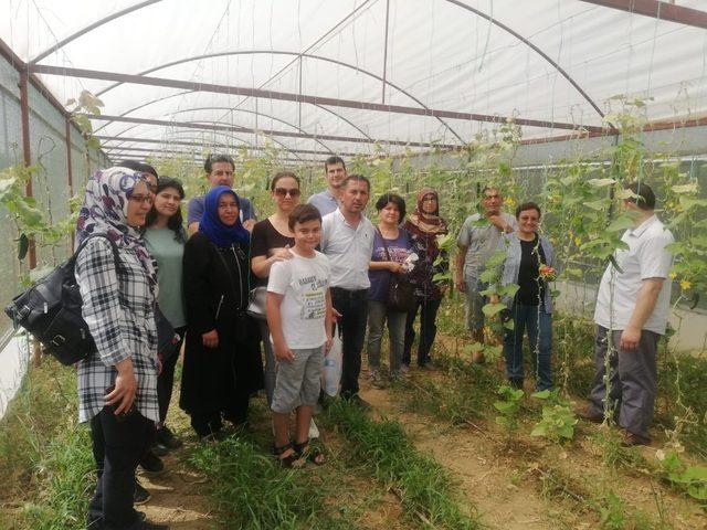 Alaşehir’de bilinçli tarım için seracılık kursu