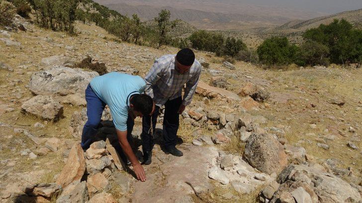 Gercüş'te heyecanlandıran keşif!  Peygamber'e mi ait? G5