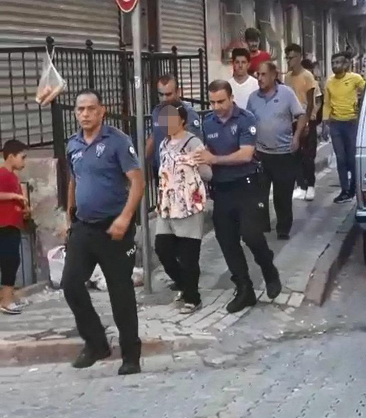 Psikolojik sorunları olduğu iddia edilen kadın ortalığı birbirine kattı G4