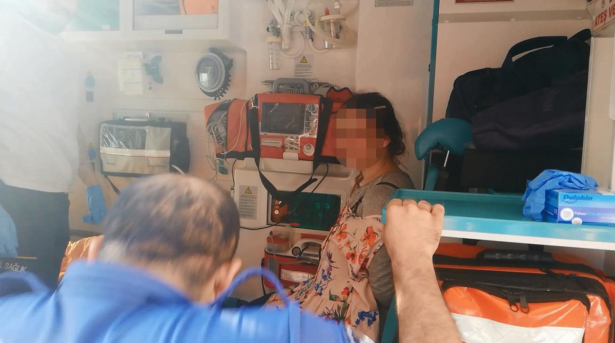 Psikolojik sorunları olduğu iddia edilen kadın ortalığı birbirine kattı