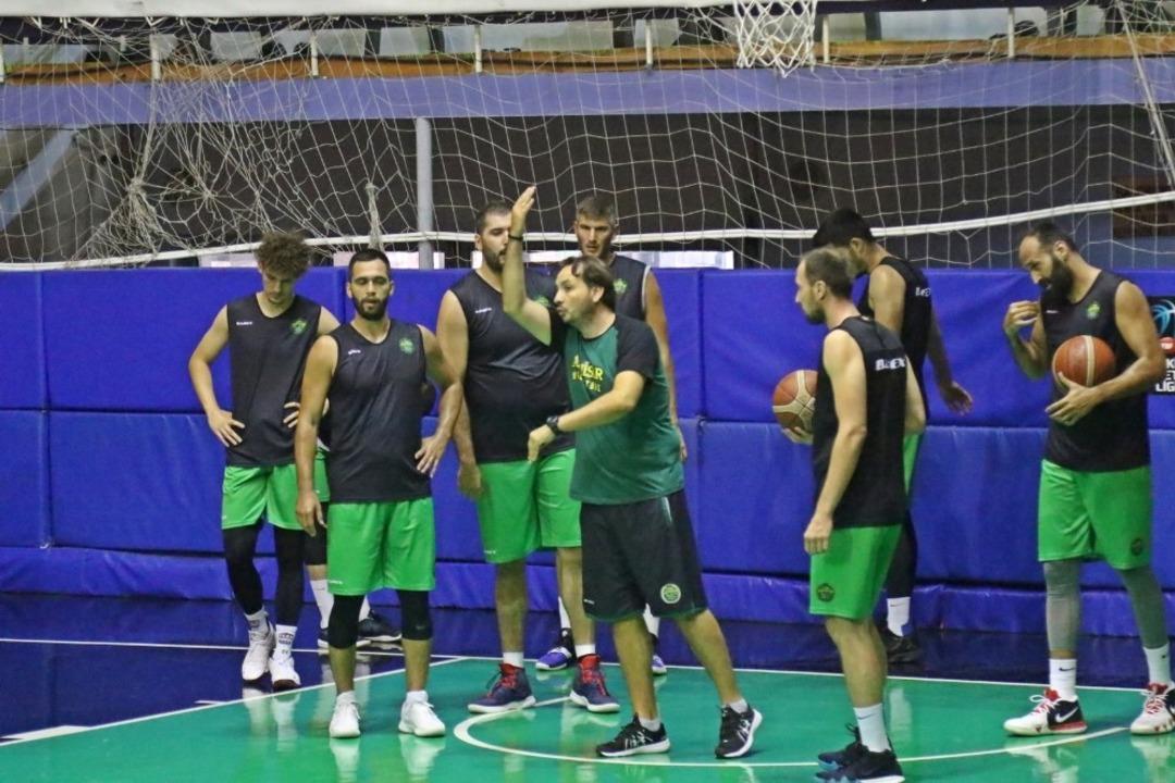 Akhisar Belediye Basketbol, yeni sezon &ccedil;alışmalarını s&uuml;rd&uuml;r&uuml;yor