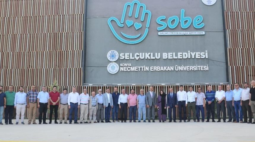 Konyalı sanayiciler SOBE&rsquo;ye konuk oldu