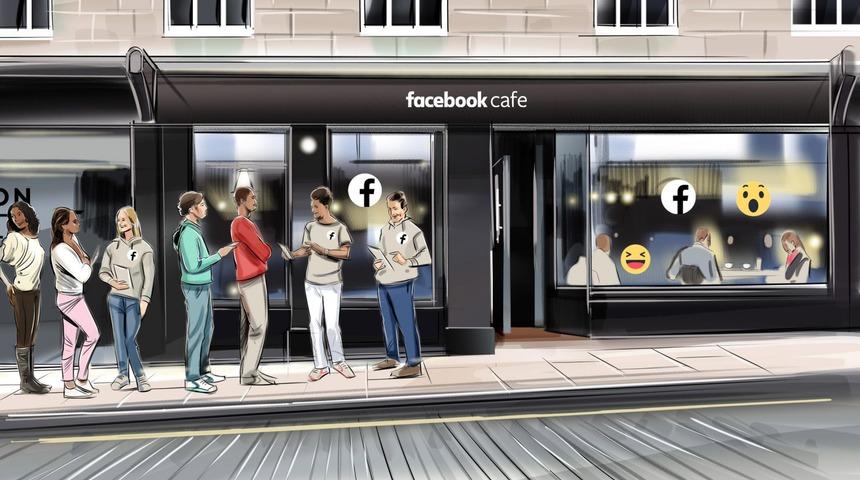 Facebook birçok kafe açacak! Sebebi ise...