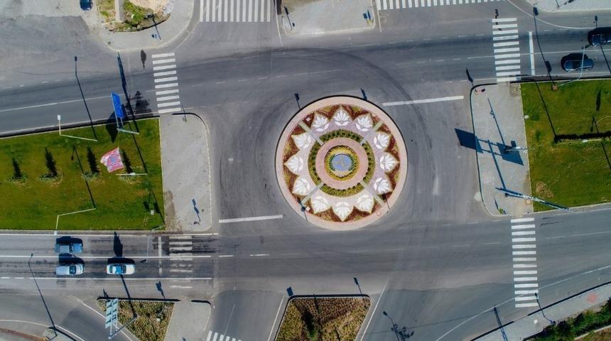 Terminal kavşağı &ccedil;alışmaları tamamlandı