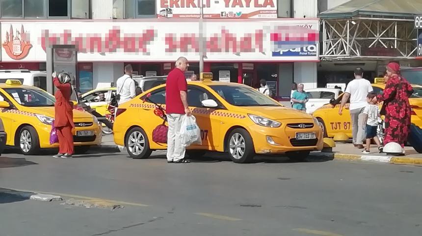 Otogarda taksilere sıkı denetim
