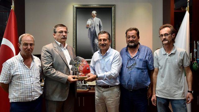 ESBALDER’den Tepebaşı Belediyesi Başkanı Ahmet Ataç’a ziyaret
