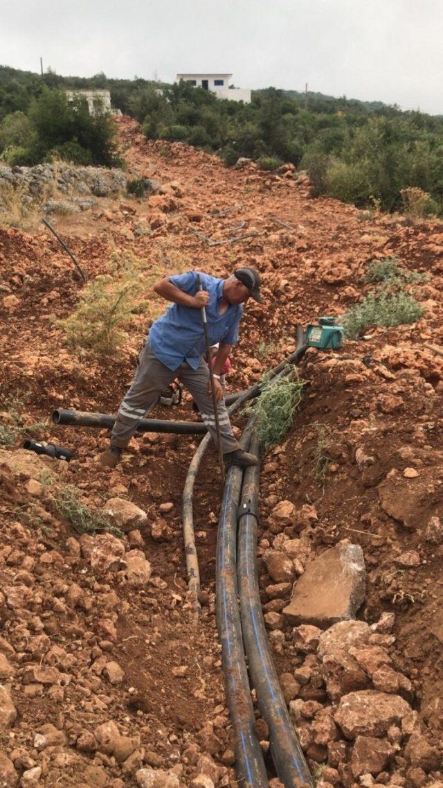 ASAT ekipleri Kaş’ta çalışmalarını sürdürüyor