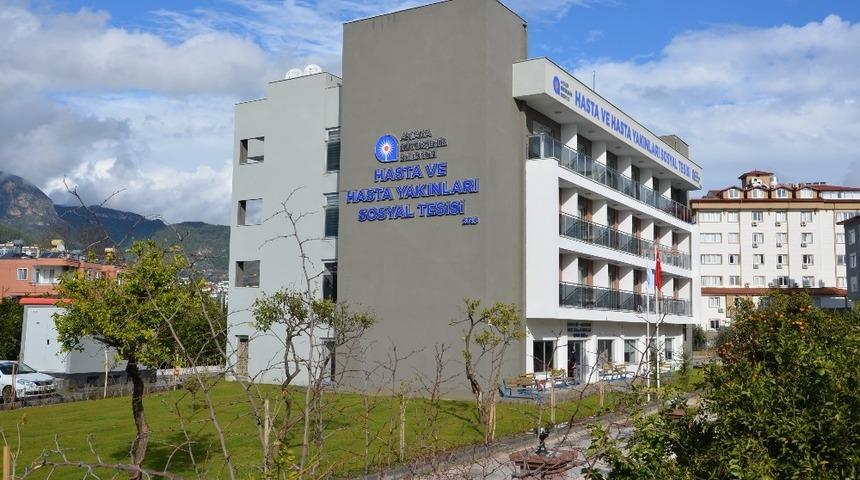 Hasta ve hasta yakınları tesisinde 2 bin 788 konaklama hizmeti verildi