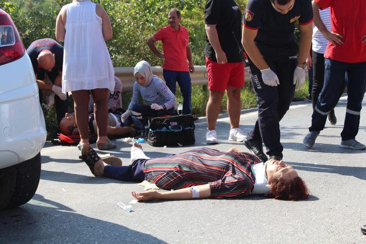 Kocaeli'de akılalmaz kaza! Otomobilin motoru 50 metre sürüklendi G2