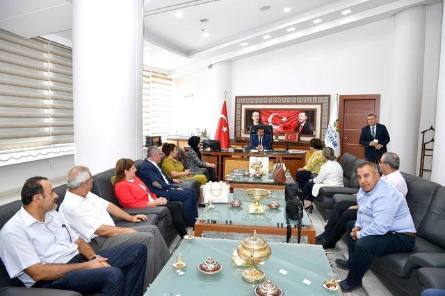 STK’lardan Başkan Gürkan’a ziyaretler