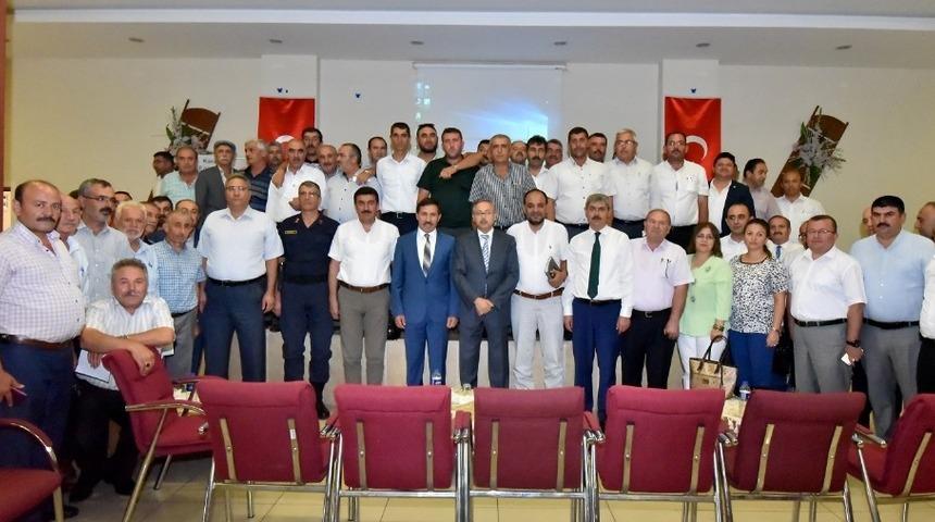 Muhtarlar Karatay&rsquo;da buluştu
