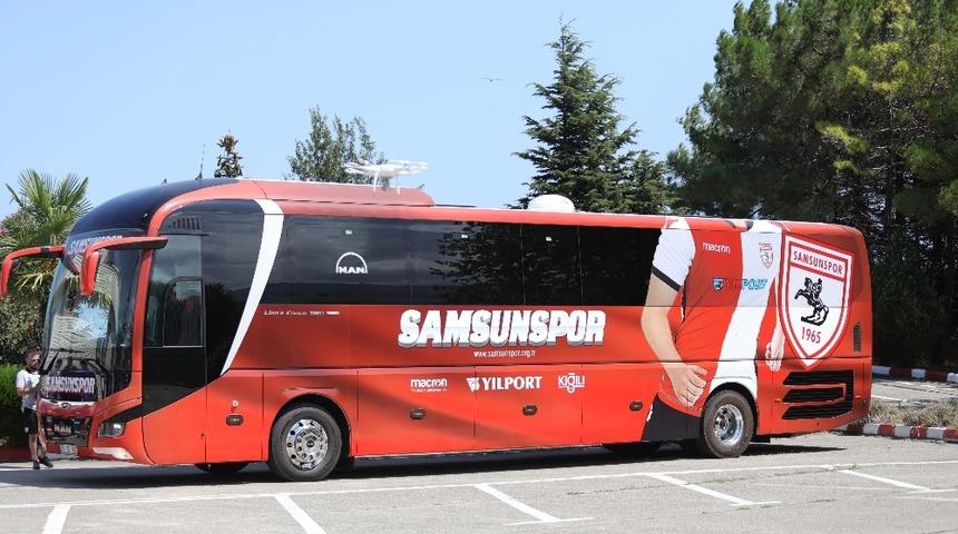 Samsunspor’a yeni otobüs