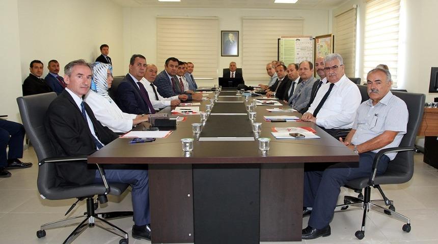 Bağımlılıkla m&uuml;cadele il koordinasyon toplantısı