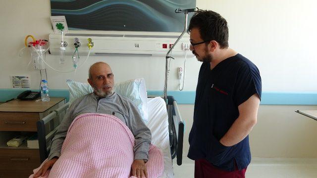 Kalp damarında tıkanıklık bulunan hasta Isparta Şehir Hastanesi’nde sağlığına kavuşturuldu