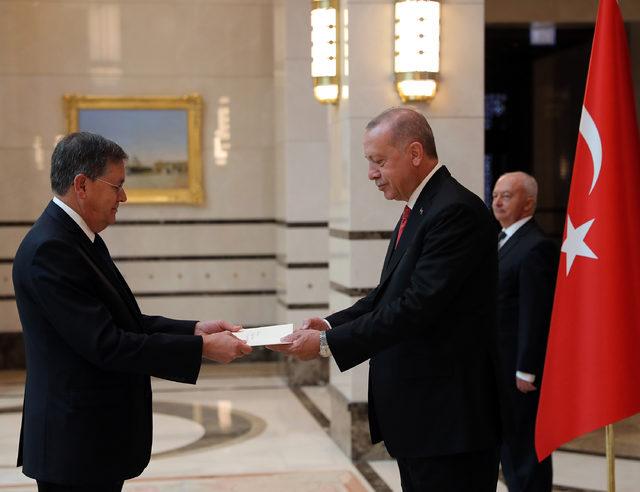 ABD Büyükelçisi, Erdoğan'a güven mektubu sundu