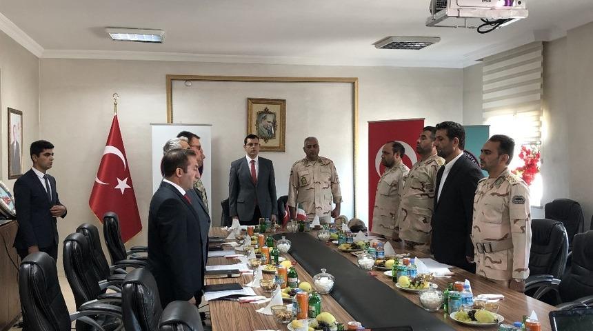 Saray&rsquo;da sınır g&uuml;venliği toplantısı