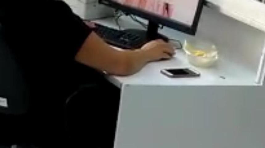 Hastane acil servisindeki g&ouml;r&uuml;nt&uuml;ye soruşturma