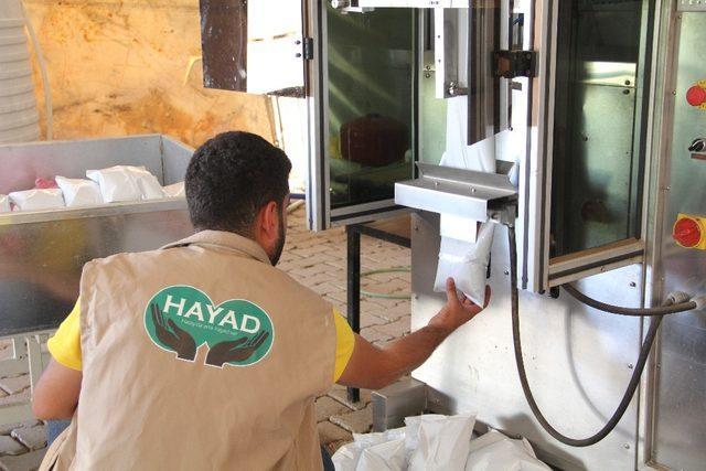 HAYAD’dan Suriye’ye su yardımı