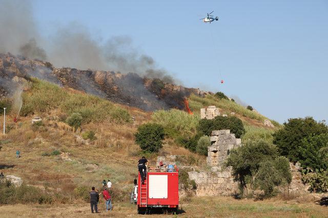 Perge Antik Kenti yakınında orman yangını (2) - Yeniden