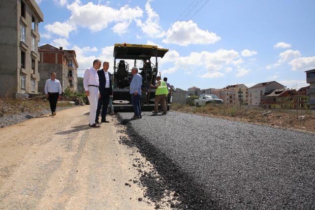 Çayırova’da asfalt çalışmaları sürüyor